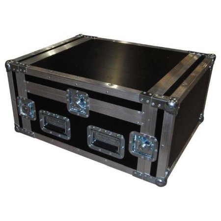 10u x 2u Console Mixer Rack Flight Case 